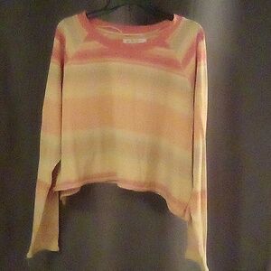 We the Free long sleeved striped shirt size Large